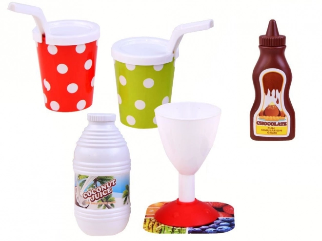Set de cuisine pour enfants avec gaufres et accessoires