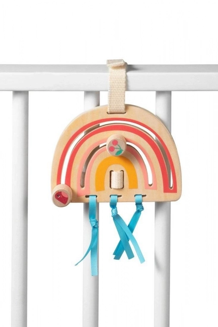 Lilliputiens - Jouets suspendus en bois Renard Alice 9 mois+
