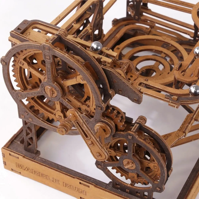 WOODEN CITY Puzzle en bois 3D Piste à billes 265 pièces