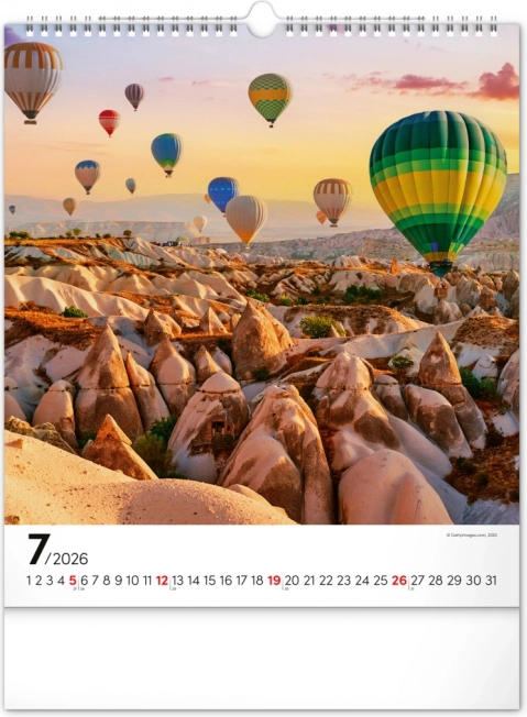 Calendrier mural Inspiration 2026