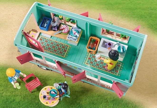 Café relaxant dans un wagon Playmobil Country