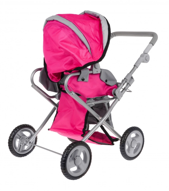 Poussette rose 2 en 1