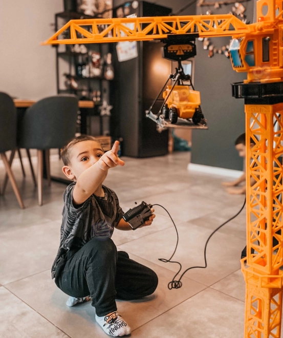 Grue pour enfants télécommandée Woopie