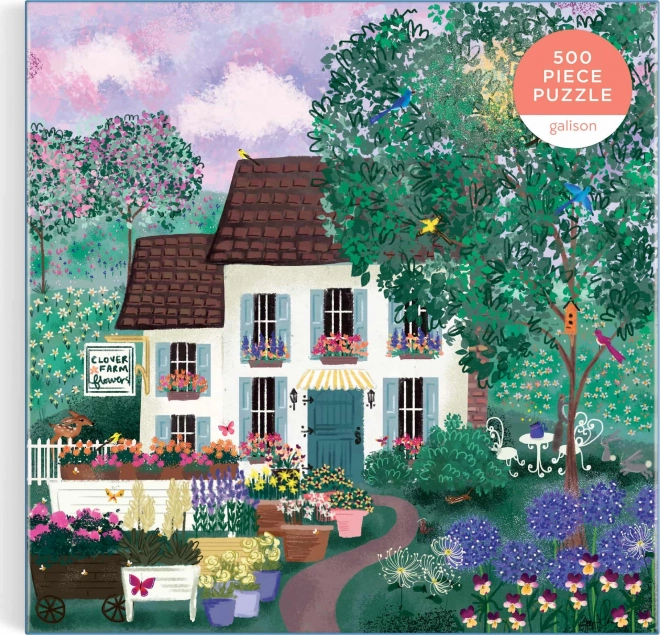 Puzzle Galison Chemin de jardin 500 pièces