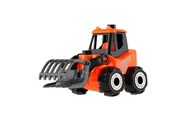 Jeu de construction auto en plastique avec roue libre