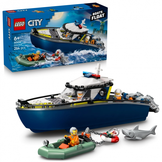 LEGO City Poursuite en bateau de police