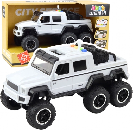 Pick-up tout-terrain à friction, lumières et sons