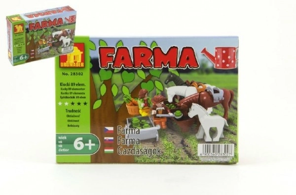 Ensemble de construction Dromader - Ferme 89 pcs