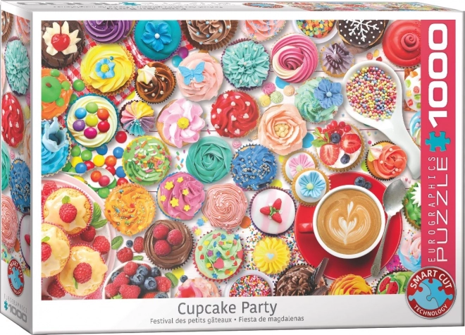 Puzzle Eurographics Fête de Cupcake 1000 pièces