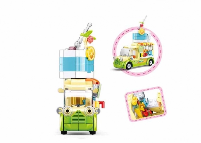 Sluban Rêve de Filles M38-B0993C Voiture Smoothie
