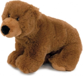 Ours en peluche brun 20 × 13 cm pour bébés