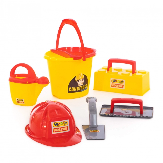 Kit de maçon pour enfants Wader ConsTruct