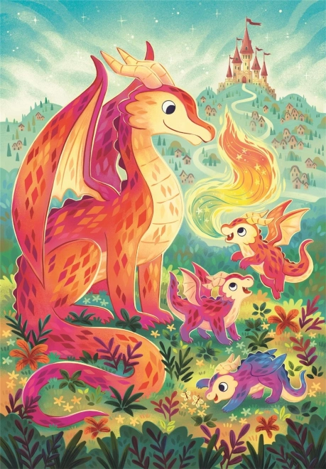 Puzzle 60 pièces Dragon Ball Family Clementoni