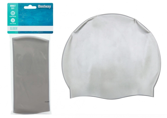 Bonnet de natation en silicone Bestway bleu