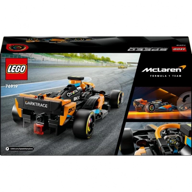 LEGO Speed Champions 76919 Voiture de course McLaren Formule 1 2023