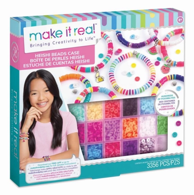 Kit de fabrication de bracelets Heishi