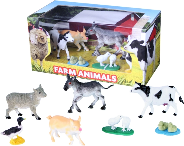 Ensemble d’animaux de la ferme – 7 pcs
