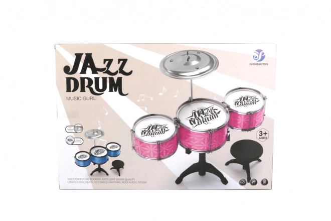 Set de batterie pour enfants avec tabouret Yuesheng Toys