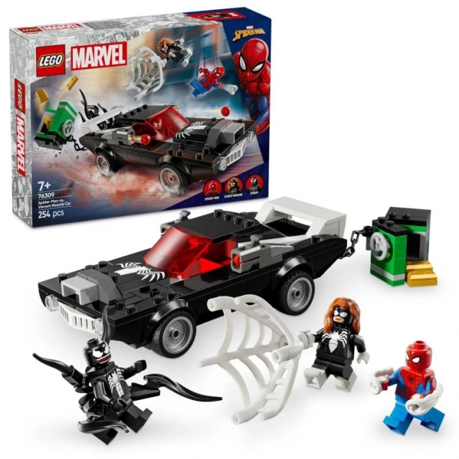 Kit de construction Spider-Man vs Muscle Car de Venom