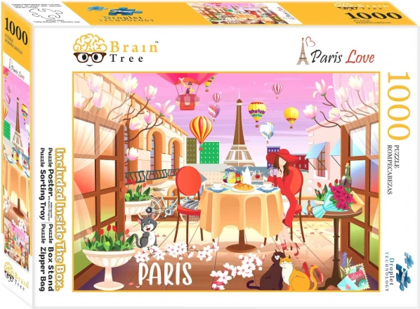 Puzzle Brain Tree Amour de Paris 1000 pièces