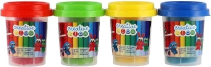 4 gobelets colorés pour une créativité sans fin
