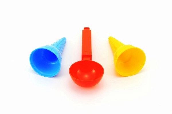 Jeu créatif avec de la “glace” en sable