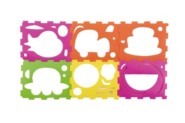 Pâte à modeler NARA 430g 8pcs avec emporte-pièces 10pcs avec rouleau et accessoires dans boîte plastique 21x12x8cm