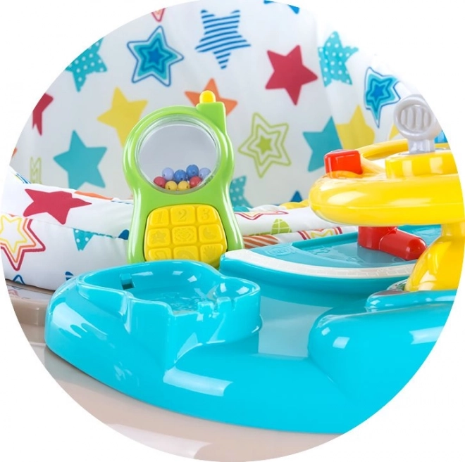 Trotteur Joya Lux 4 en 1 pour enfants avec motif étoilé