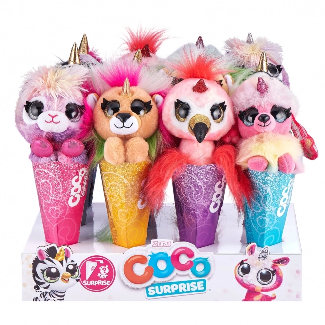 Coco Fantasy peluche animal avec surprise