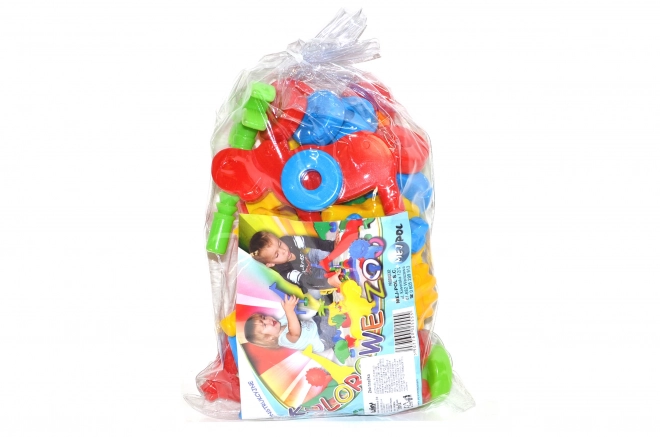 Jeu de construction en plastique - Zoo
