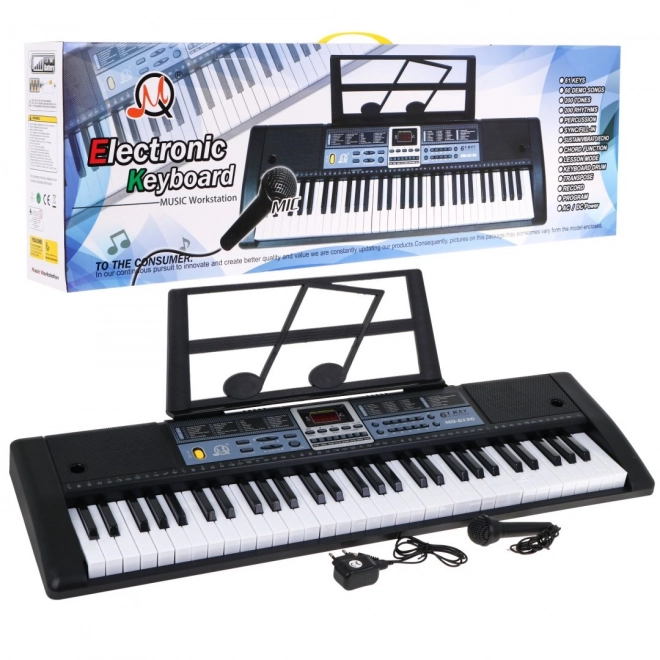 Clavier électronique pour enfants 5+ ans avec mode d’apprentissage et métronome