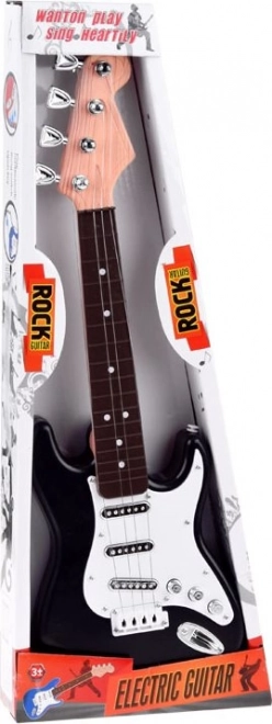 Guitare électrique pour enfants - son rock – noir