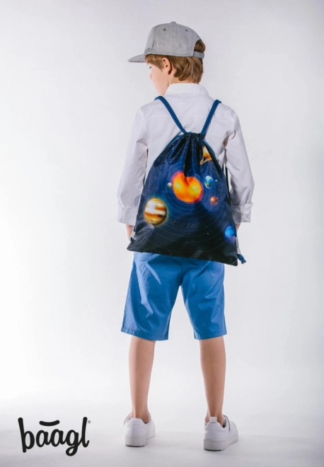 BAAGL SET 3 Zippy Planètes: cartable, trousse, sac