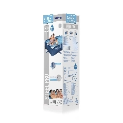DeluxeJr Steel Pro Rack Piscine 259x170x61 BESTWAY pour le jardin