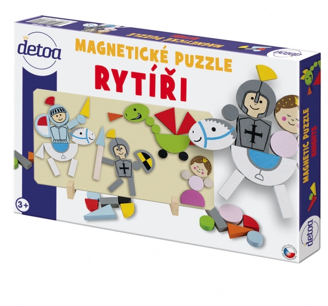 Puzzle magnétique - Chevaliers