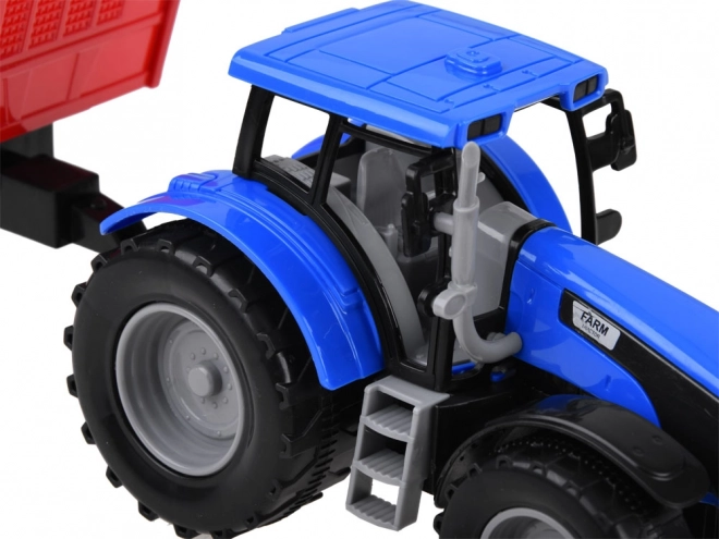 Tracteur avec remorque
