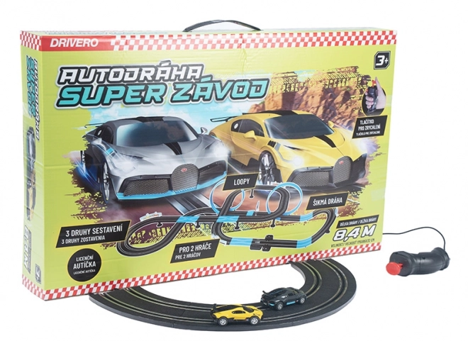 DRIVERO Circuit Automobile 8,4m Grande Course