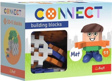 Jeu de construction Connect Pocket Boy Mat 35 pièces