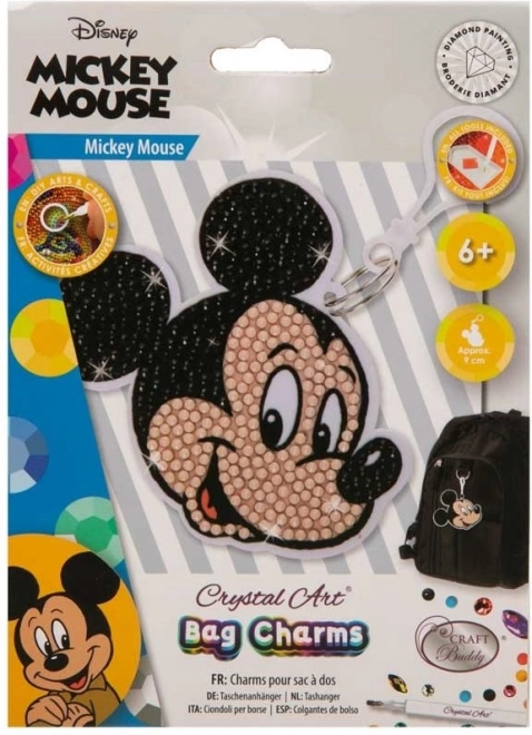 Crystal Art pendentif Mickey Mouse