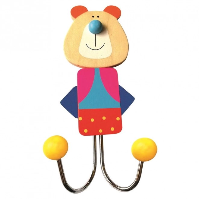 Porte-manteau avec motif d'ours pour enfants