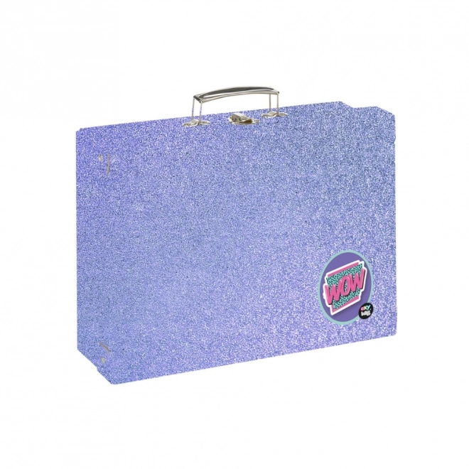 Valise en lamino carrée A4 OXY NEXT Shiny