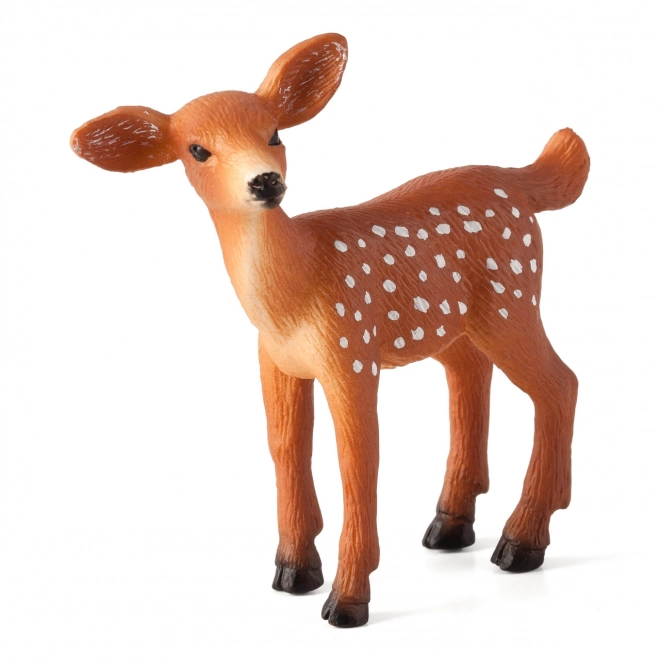 Figurine Réaliste Faon de Cerf à Queue Blanche