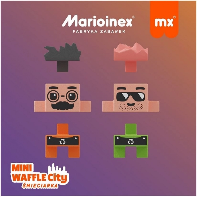 Kit de construction Mini Wafle - Décharge 148 pièces