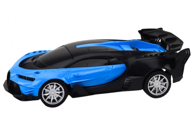 Voiture de course télécommandée 1:22 bleue