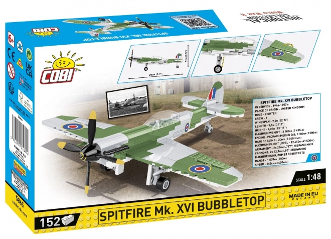 Kit de Construction Spitfire Mk. XVI Bubbletop