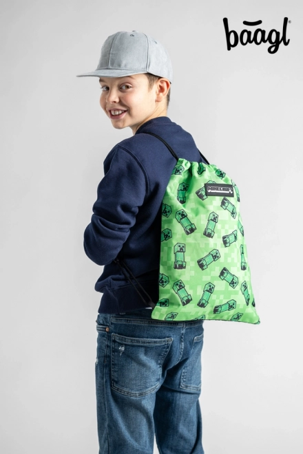 Sac Minecraft avec motif Creeper