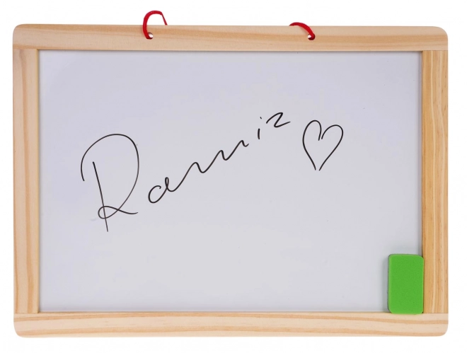 Tableau en bois + accessoires