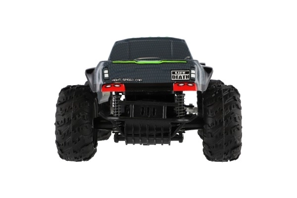 Pick up RC tout-terrain gris-vert télécommandé