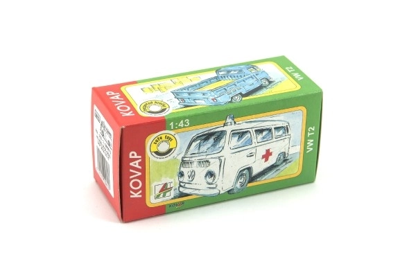 Kovap rétro ambulance VW 1:43