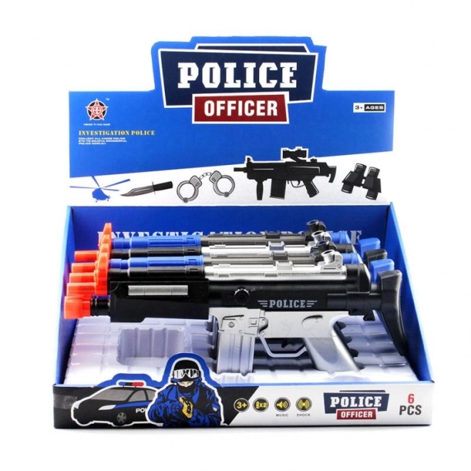 Petit pistolet mitrailleur avec son